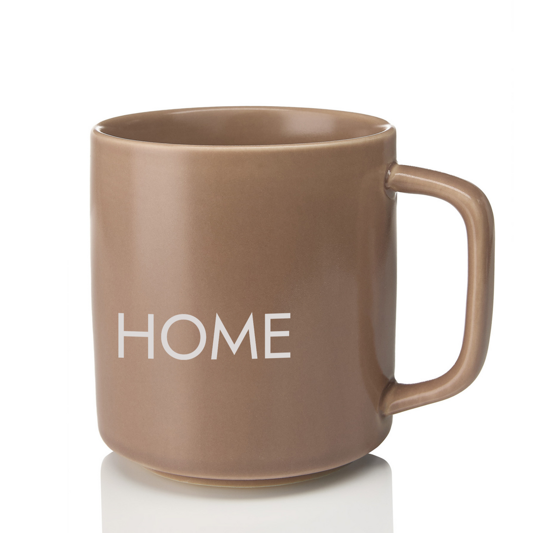 Aquarell Mug-Home/Braun/Mit Henkel
