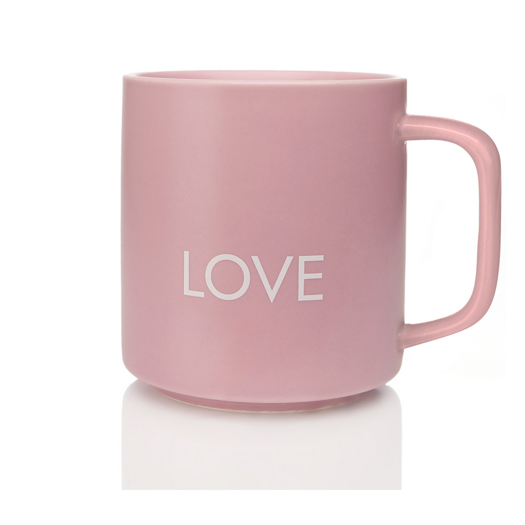 Aquarell Mug-Love/Pink/Mit Henkel