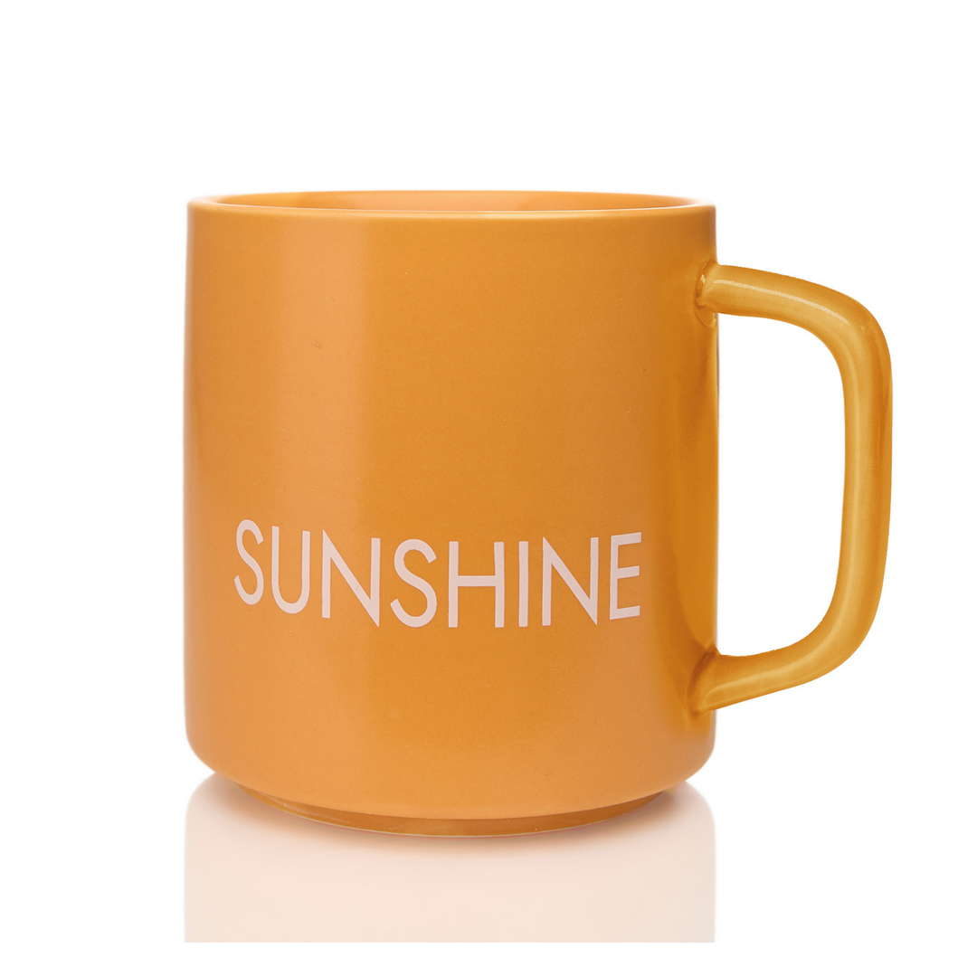 Aquarell Mug-Sunshine/Mustard/Mit Henkel