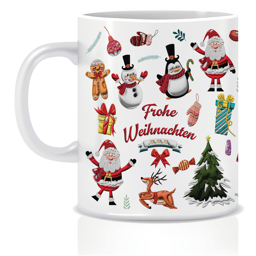 Vorgefertigte Tassen - Weihnachten - Giftandprint