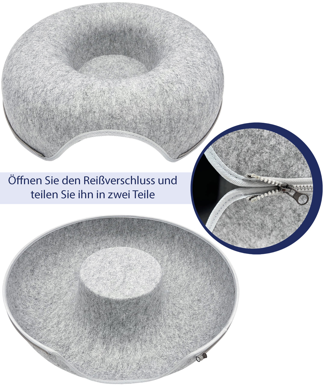 katzenbett katzenhöhle katzenkorb katzenkissen katzenkörbchen katzenbetten grau farbe deutschland günstig