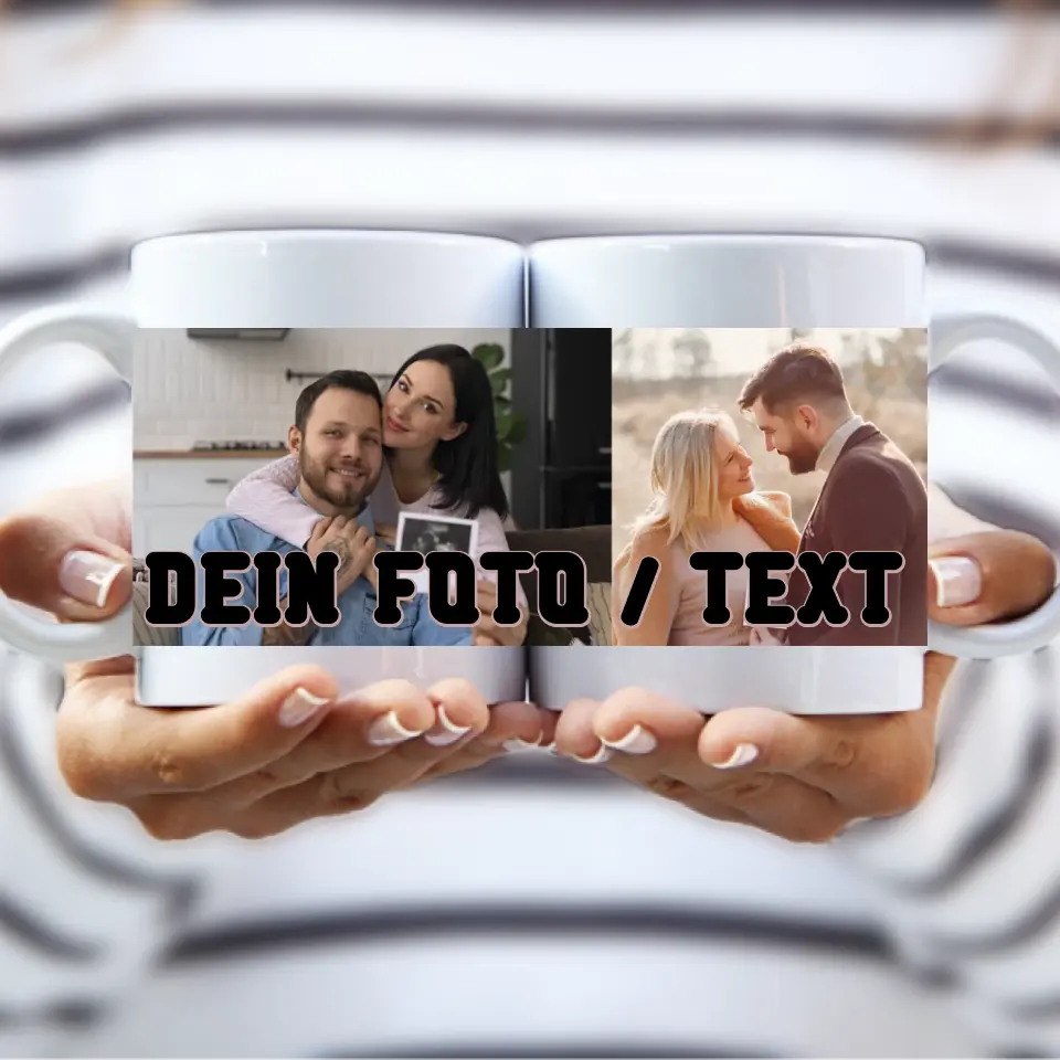 Zaubertasse mit Foto, Personalisierte Tasse, Magic mug