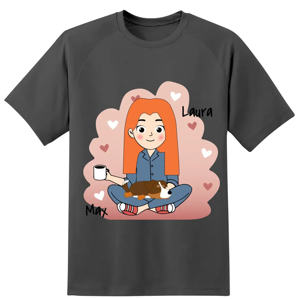 Personalisiertes T-Shirt - Hundemama