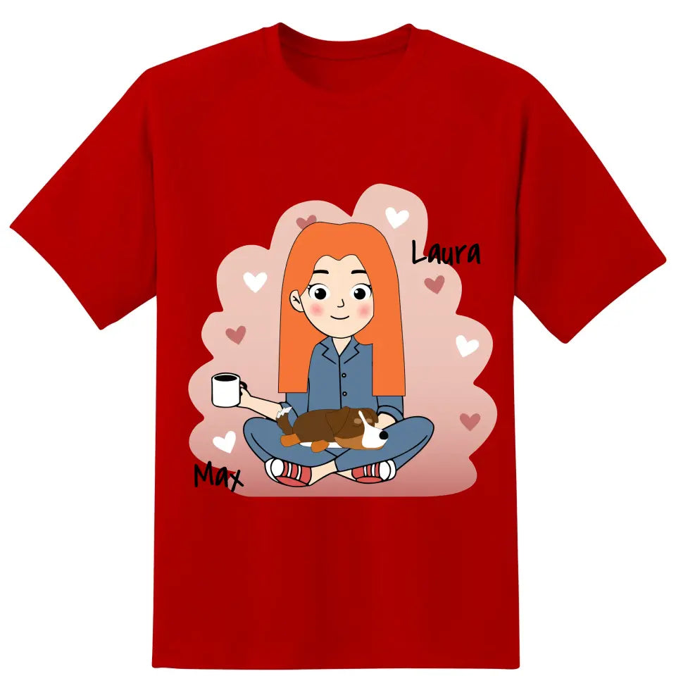 Personalisiertes T-Shirt - Hundemama
