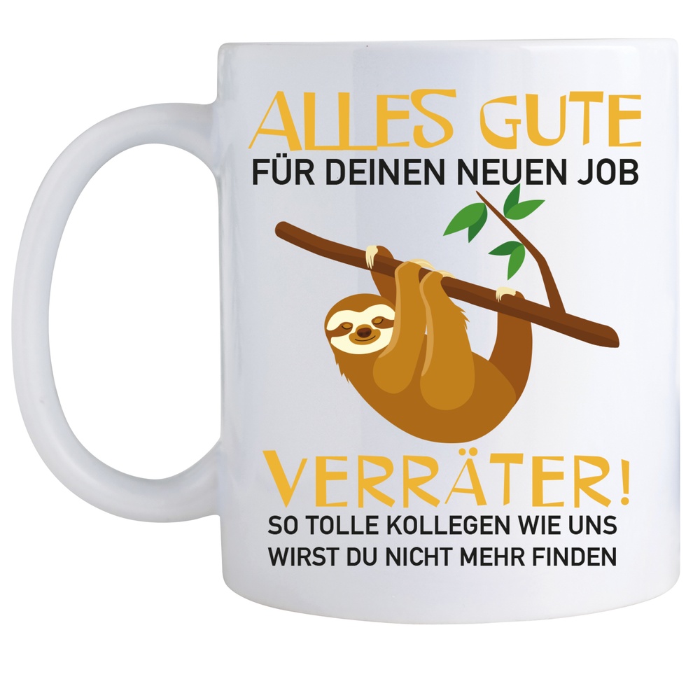 Vorgefertigte Tassen - Abschied Kollegin / Kollege - Giftandprint