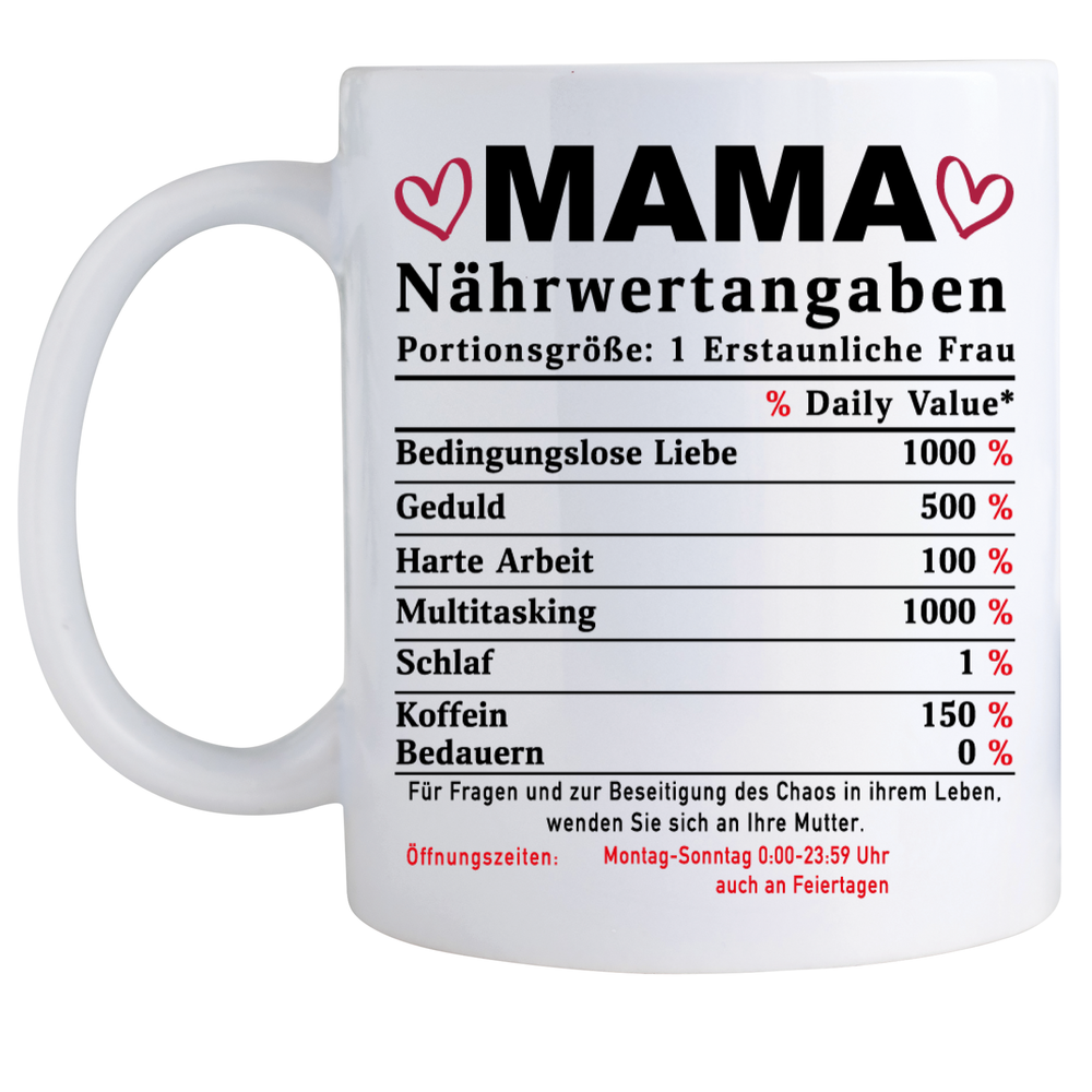 Vorgefertigte Tassen - Mama Tasse - Giftandprint